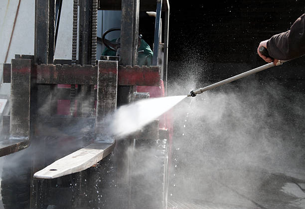 Post-Construction Pressure Washing in Lomira, WI